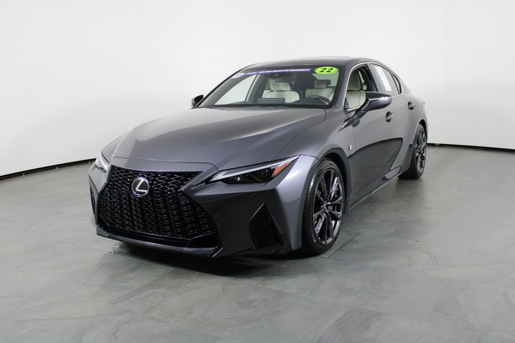 Used 2022 Lexus IS 350 F Sport w/ Navigation Package RWD image 1