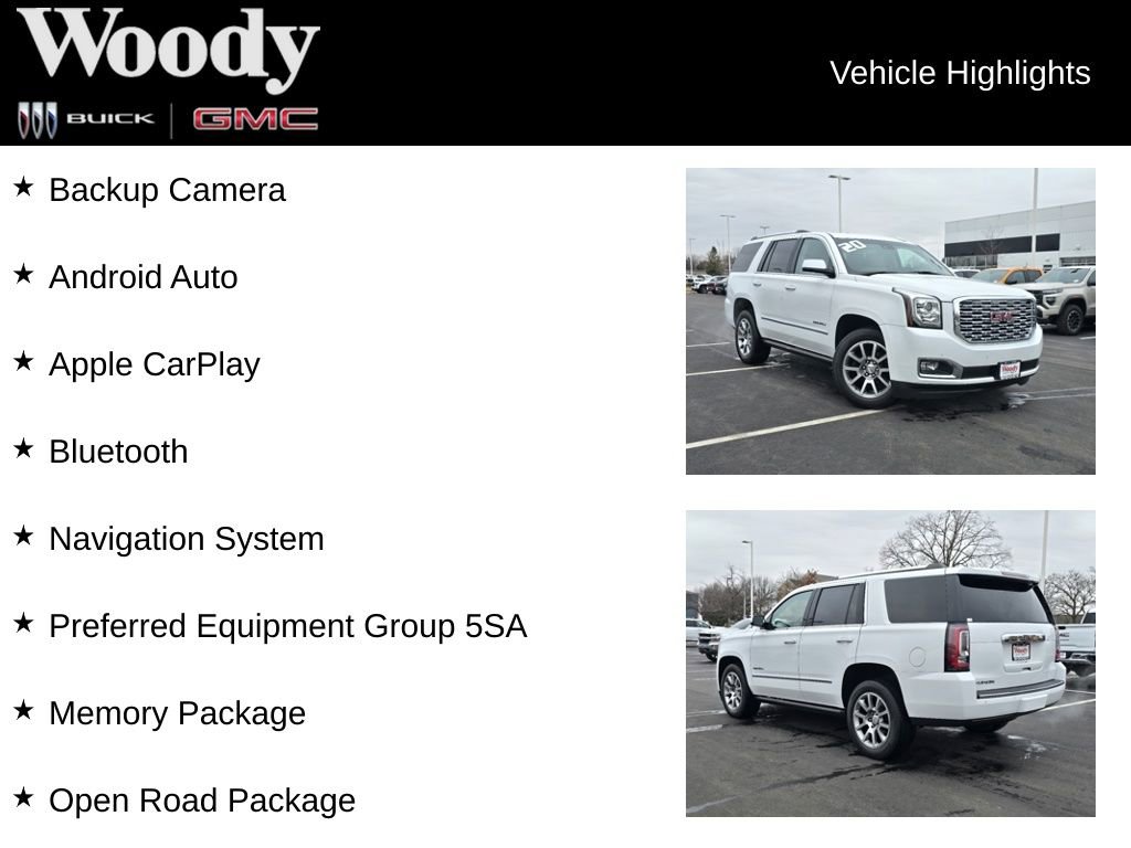 Used 2020 GMC Yukon Denali w/ Open Road Package image 3
