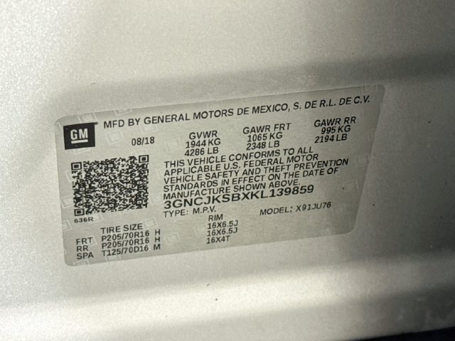 Used 2019 Chevrolet Trax LS w/ LPO, Protection Package FWD image 35