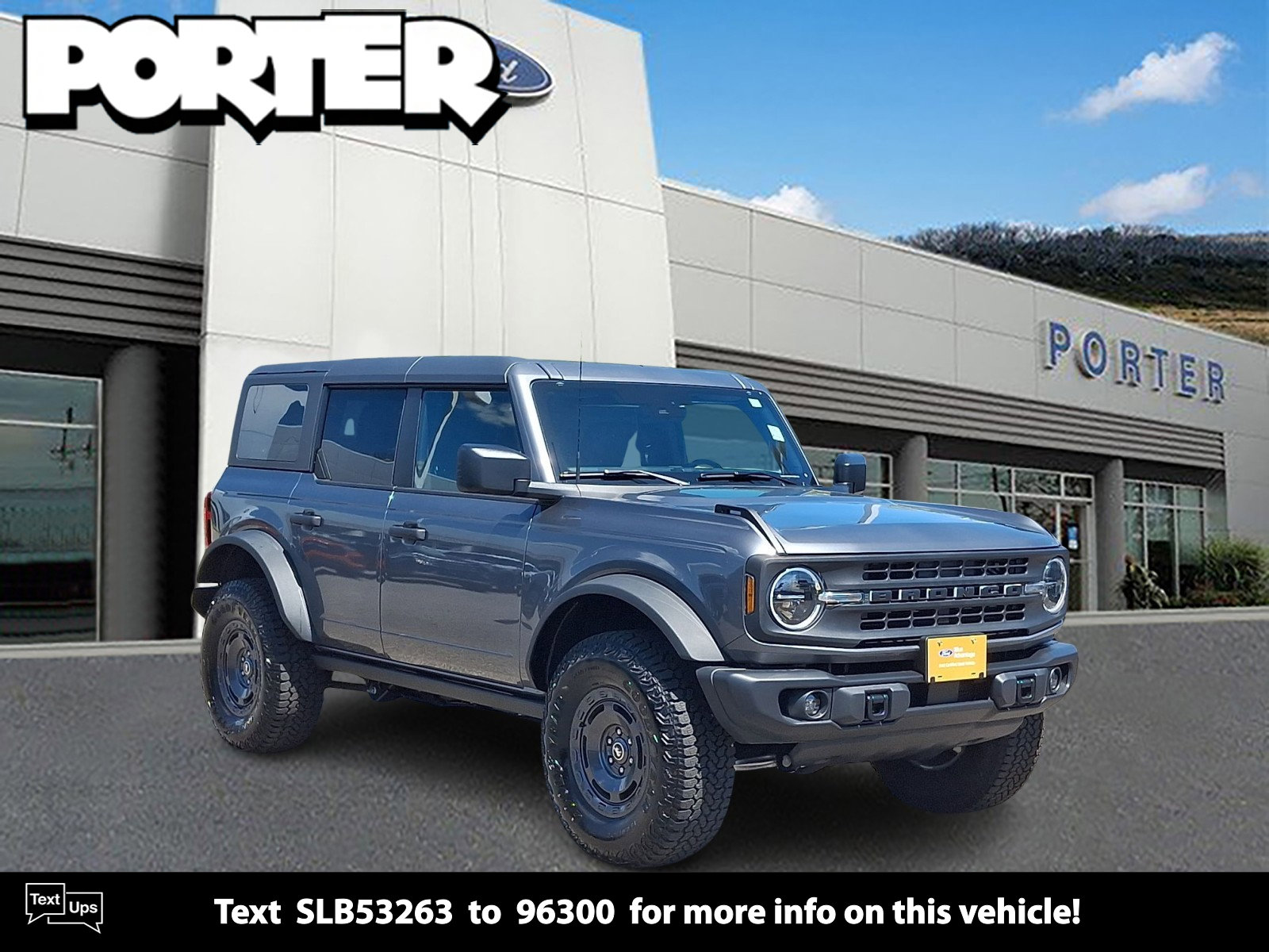 Certified 2025 Ford Bronco Big Bend w/ Black Diamond Package AWD/4WD image 1