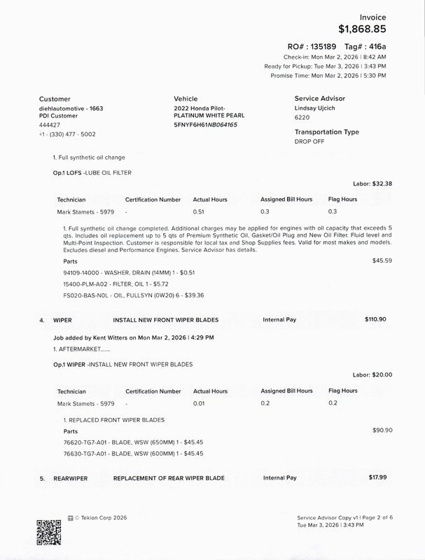 Used 2022 Honda Pilot Touring image 38