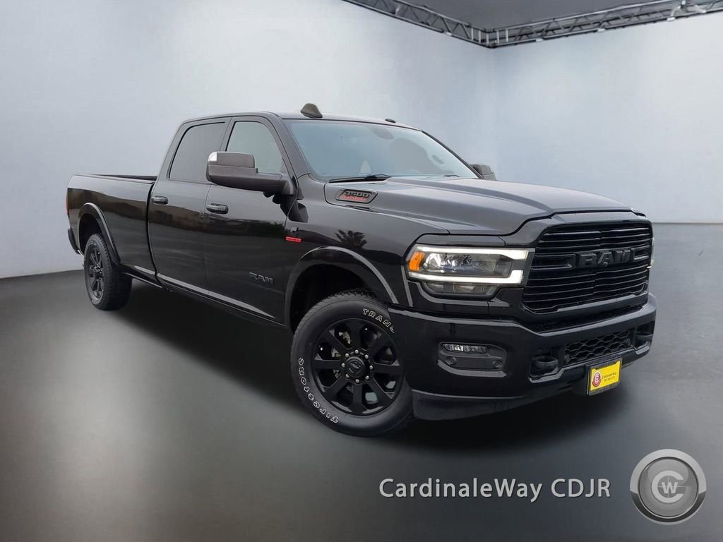 Used 2019 RAM 3500 Laramie w/ Black Appearance Package image 1