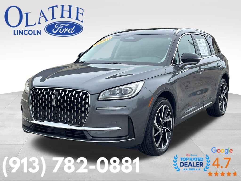 Certified 2023 Lincoln Corsair Reserve w/ Equipment Group 201A AWD/4WD 360° Tour