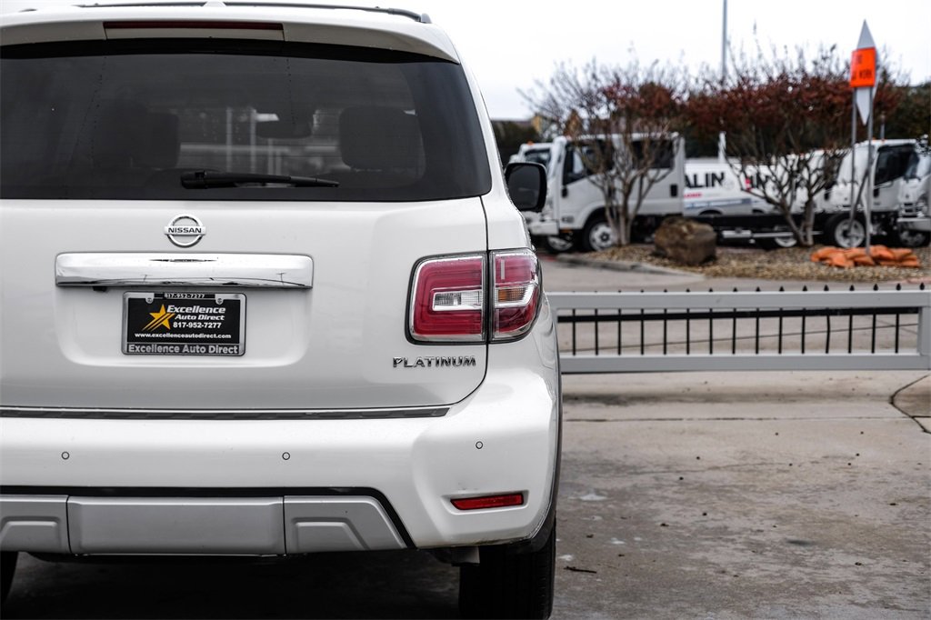 Used 2017 Nissan Armada Platinum w/ Captain Seat Package image 53