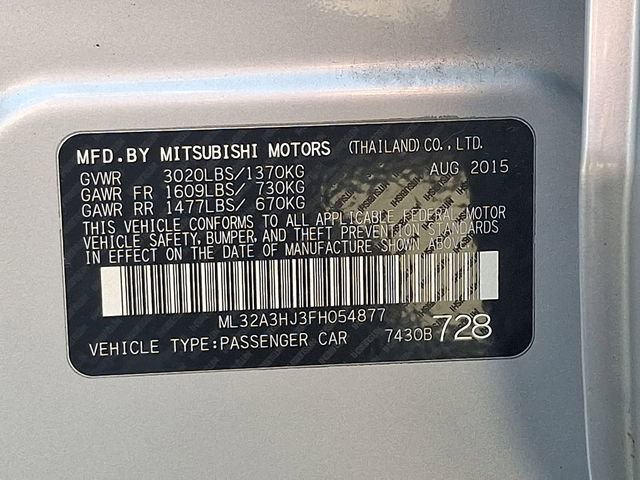 Used 2015 Mitsubishi Mirage DE image 25