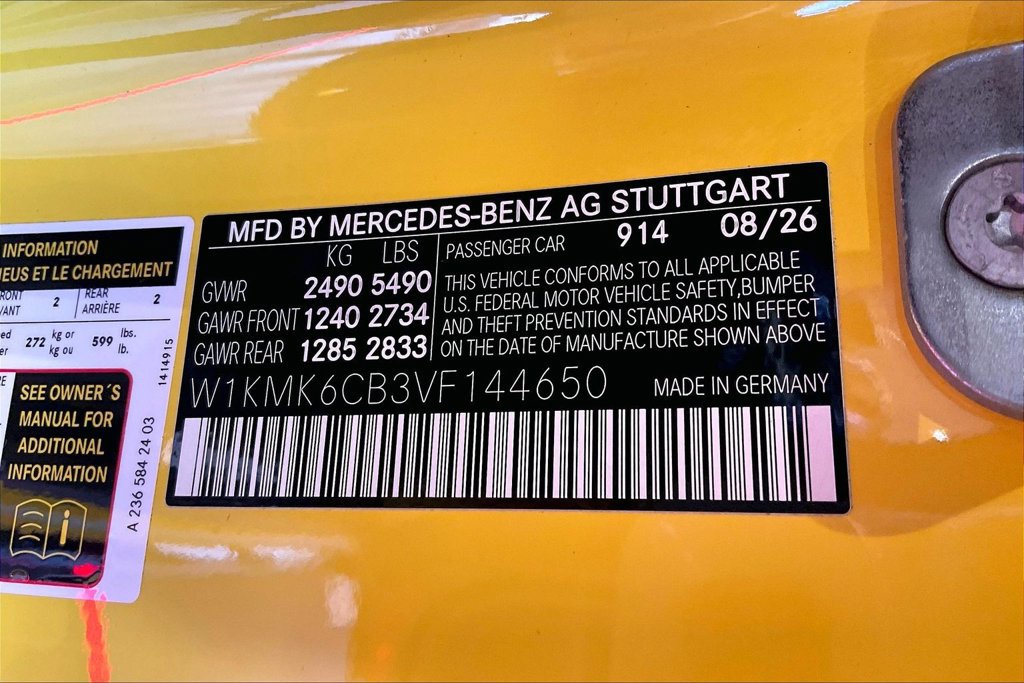 New 2027 Mercedes-Benz CLE 53 AMG 4MATIC Cabriolet image 12