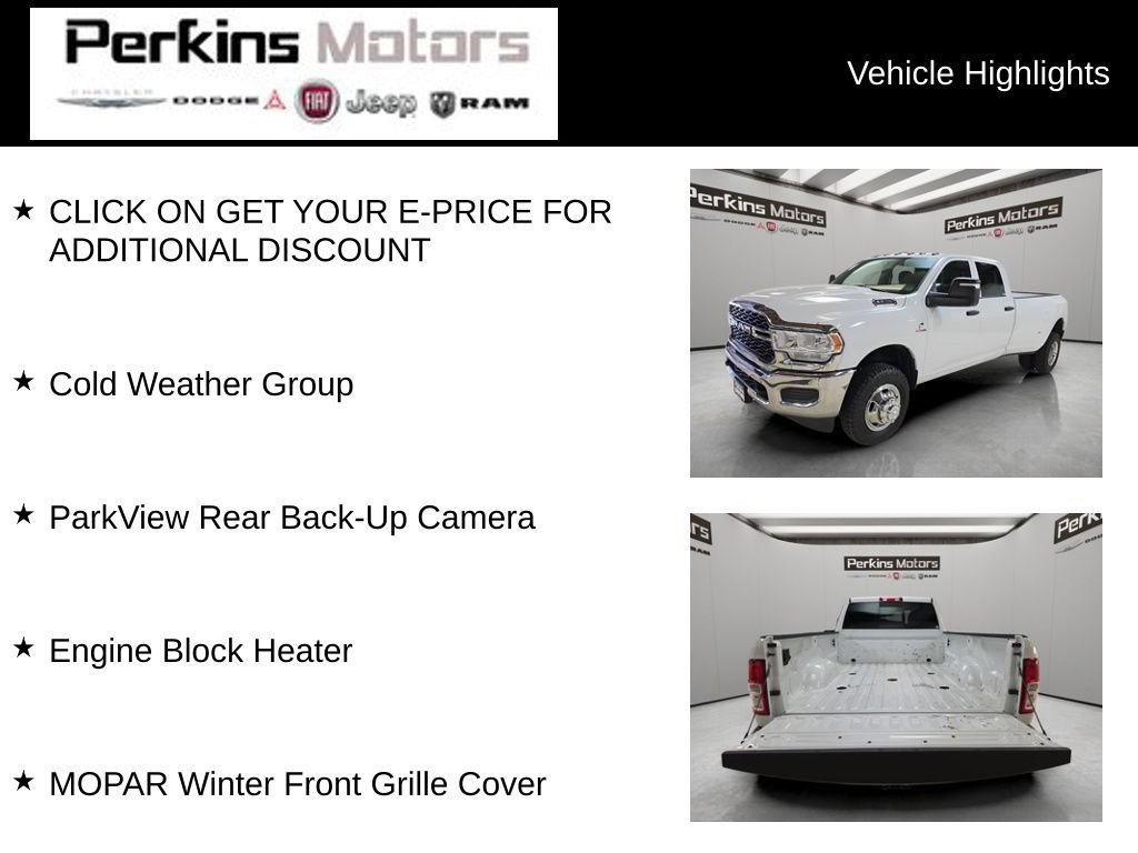 Certified 2024 RAM 3500 Tradesman w/ Chrome Appearance Group AWD/4WD image 7