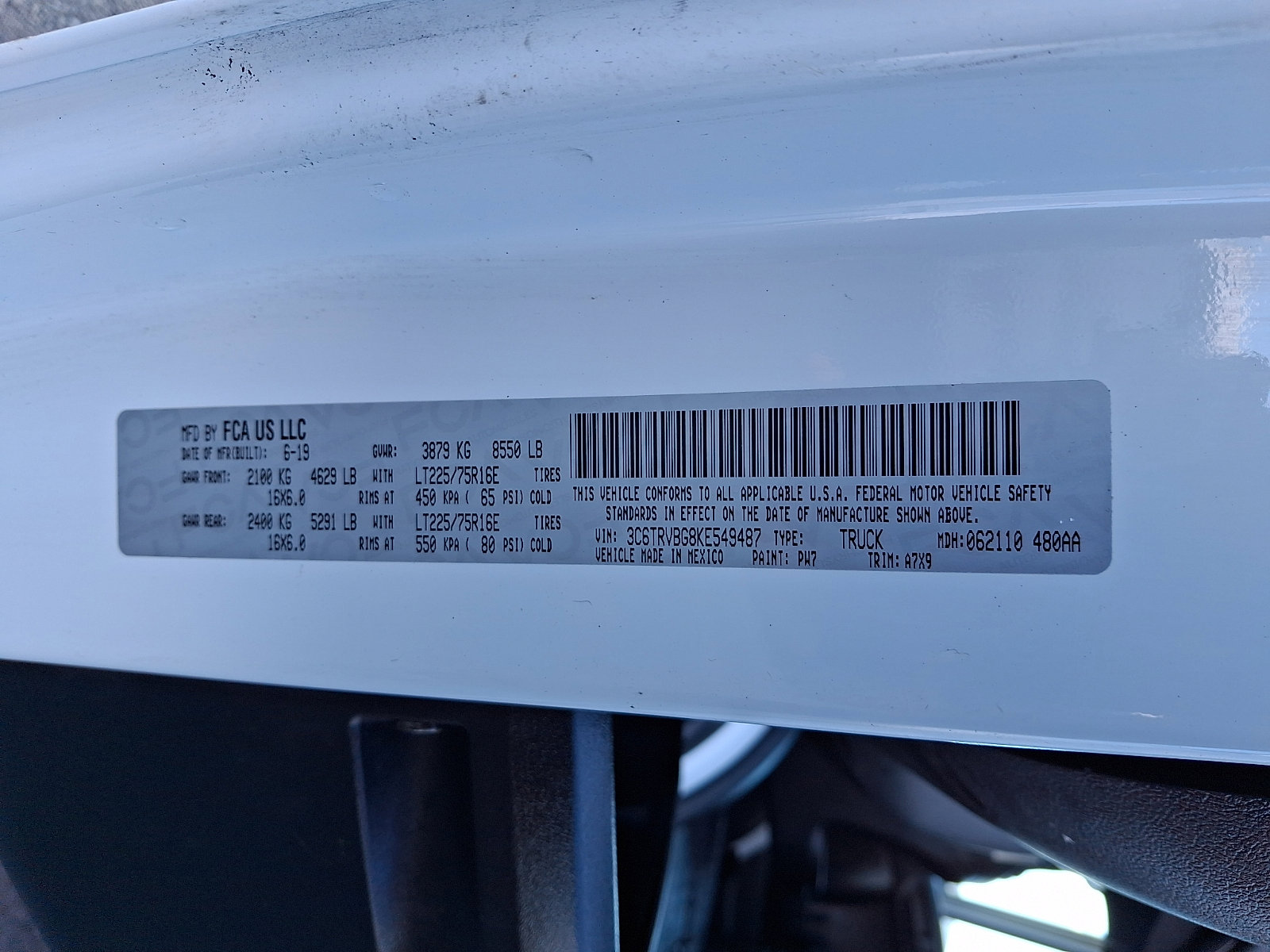 Used 2019 RAM ProMaster 1500 w/ Premium Appearance Group image 29