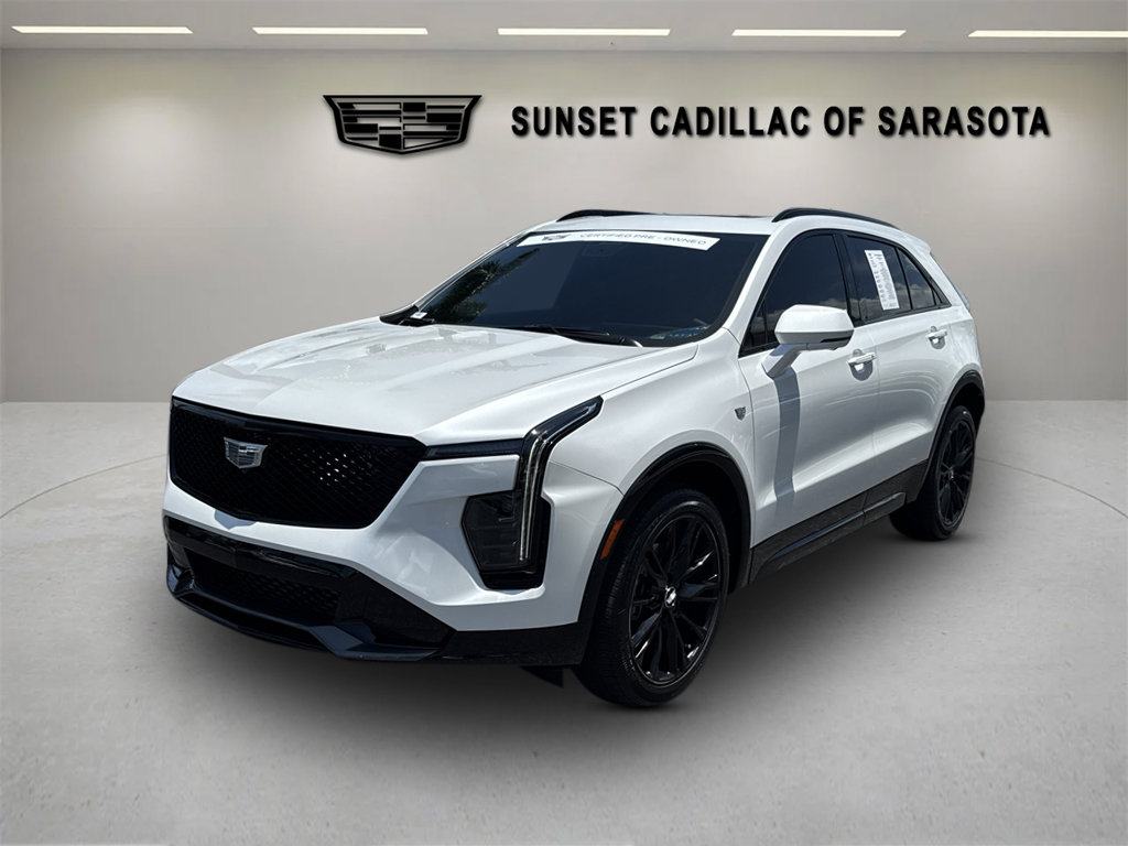 Certified 2025 Cadillac XT4 Sport w/ LPO, Onyx Lite Package FWD image 8