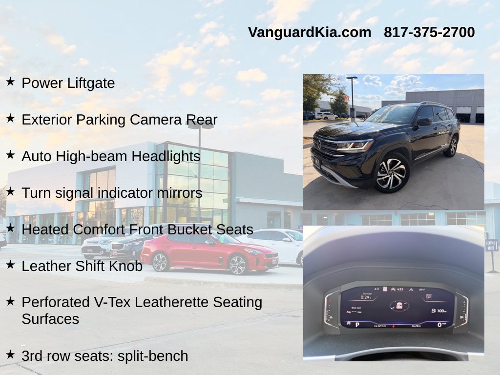 Used 2022 Volkswagen Atlas SEL AWD/4WD image 12