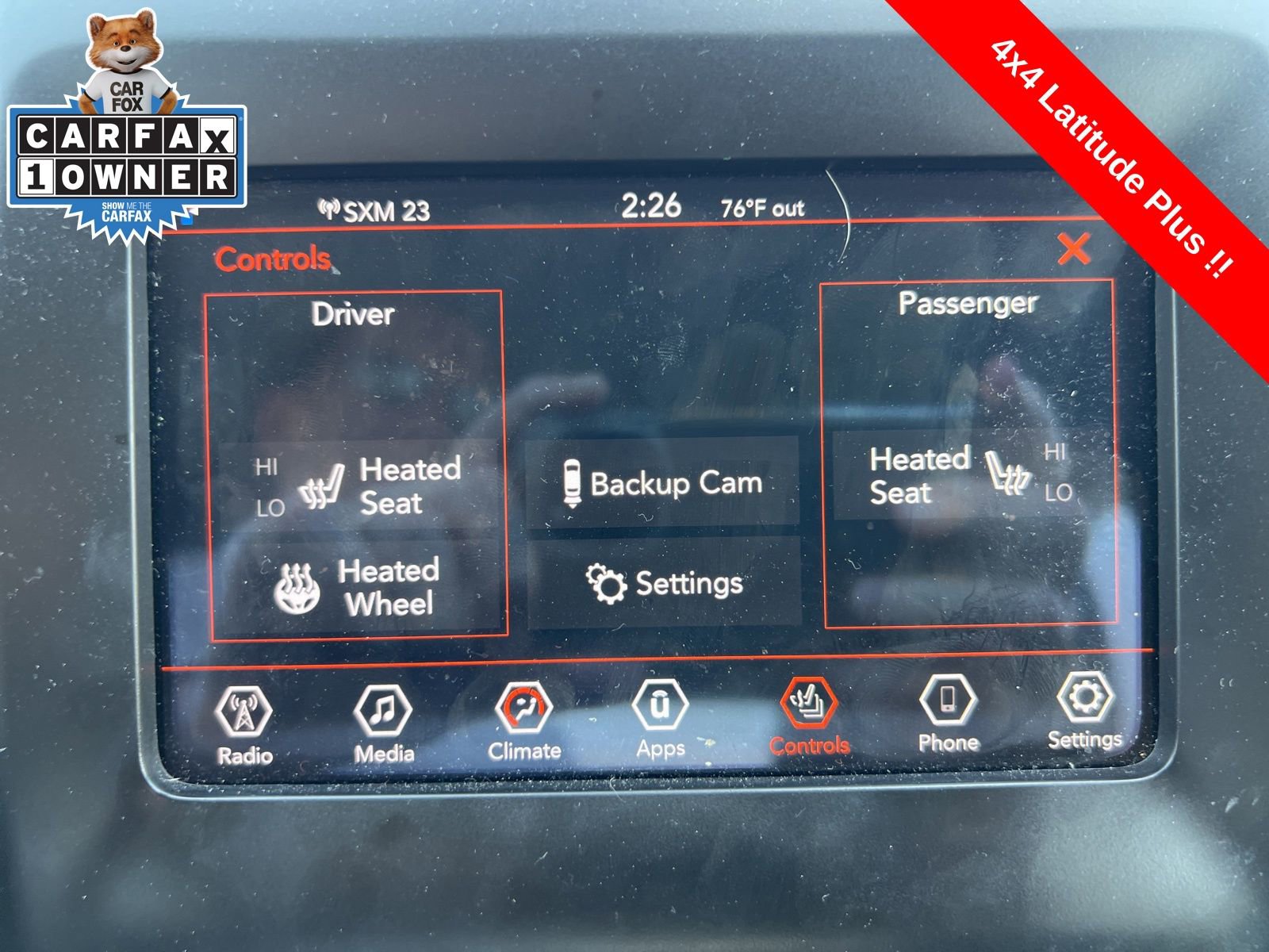 Used 2019 Jeep Cherokee Latitude Plus w/ Cold Weather Group image 17