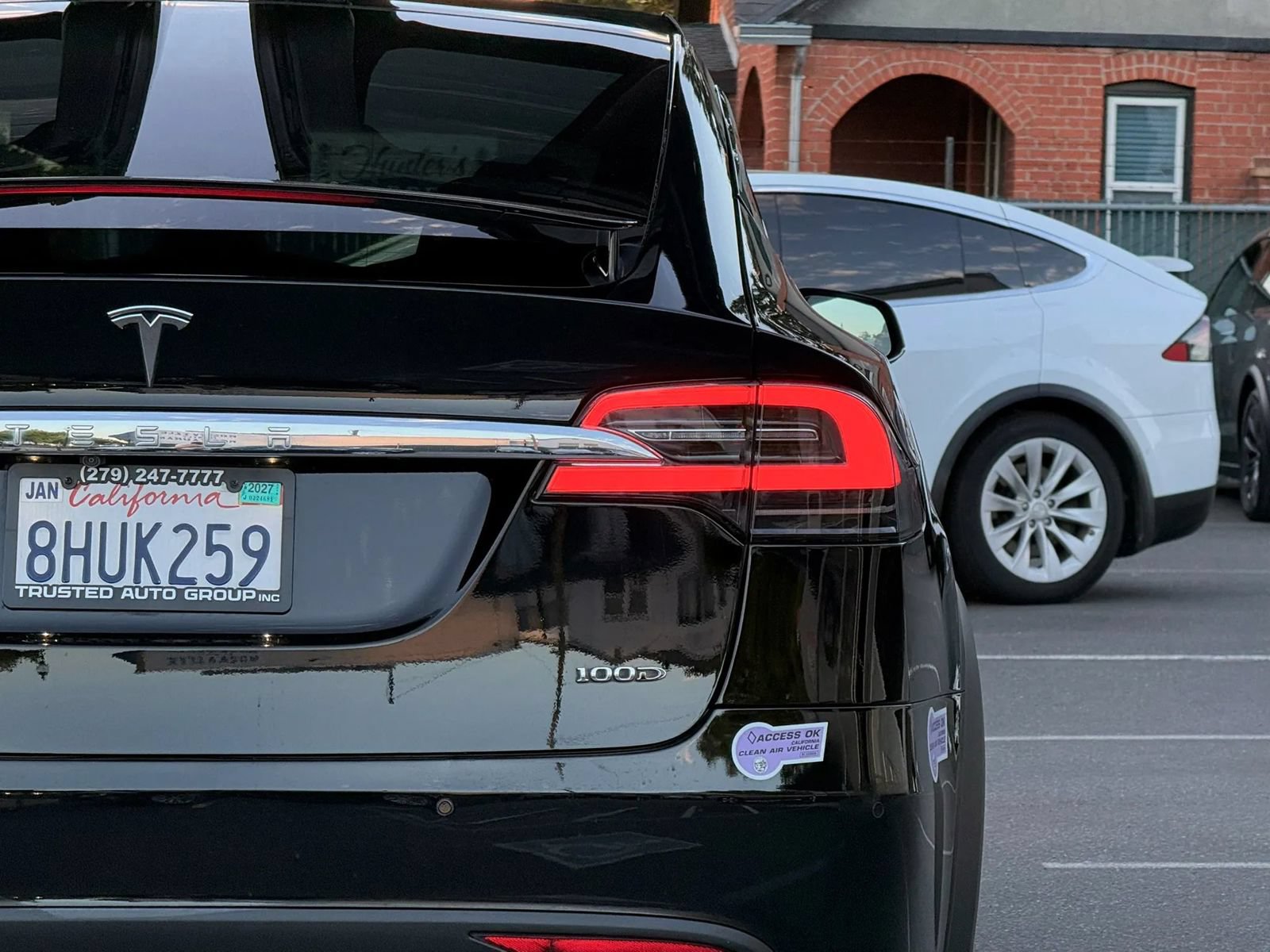 Used 2018 Tesla Model X 100D AWD/4WD image 7