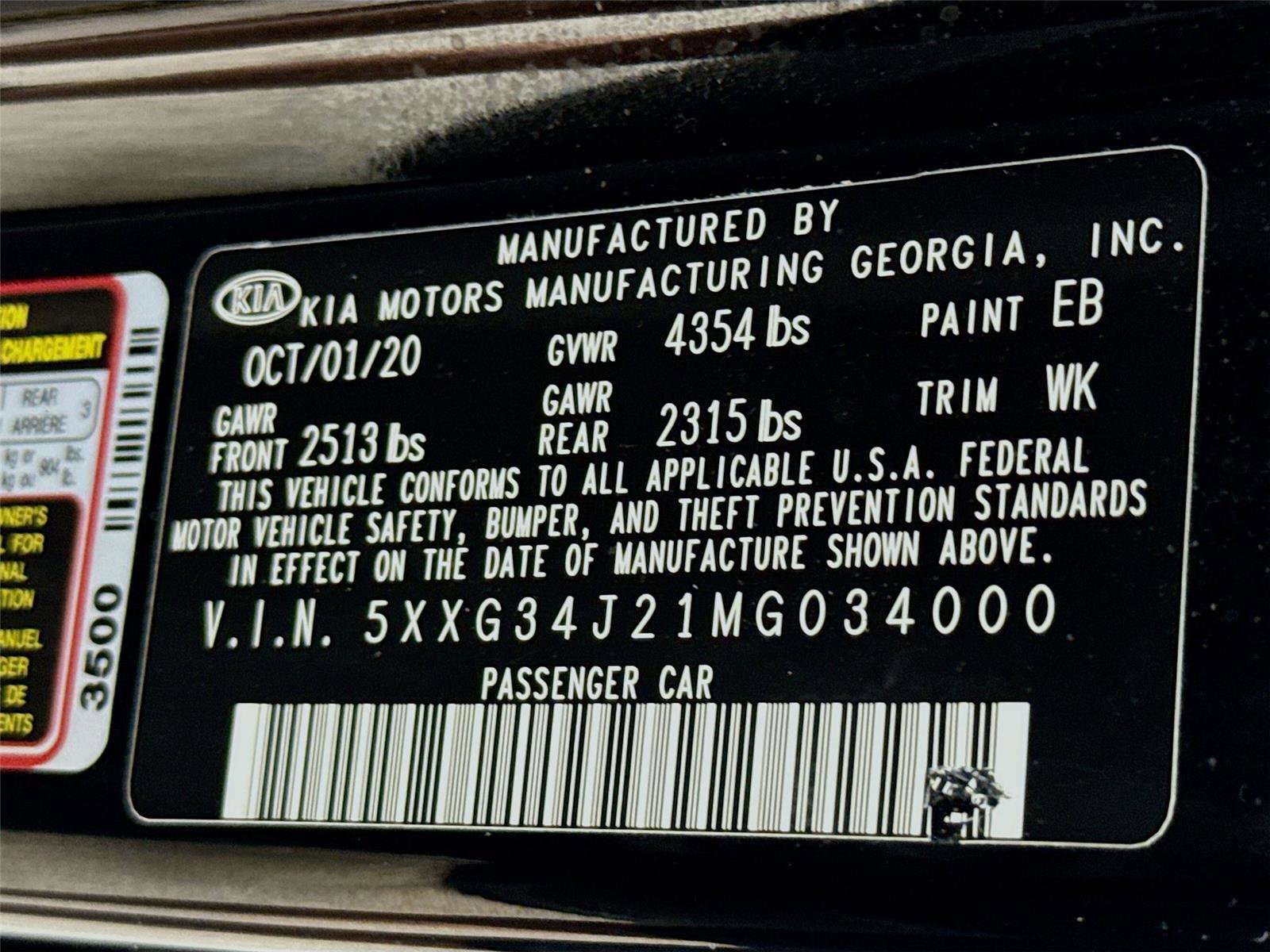 Used 2021 Kia K5 EX w/ EX Premium Package FWD image 35