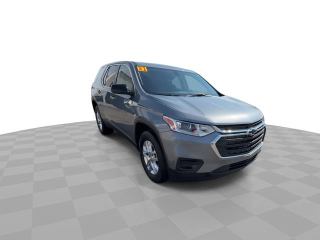 Certified 2021 Chevrolet Traverse LS w/ LPO, Cargo Package AWD/4WD image 2