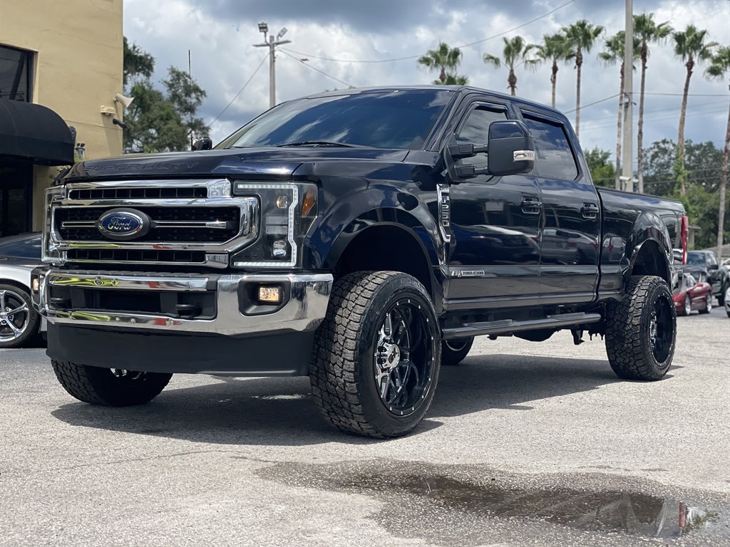 Used 2021 Ford F250 Lariat w/ Lariat Ultimate Package AWD/4WD image 10