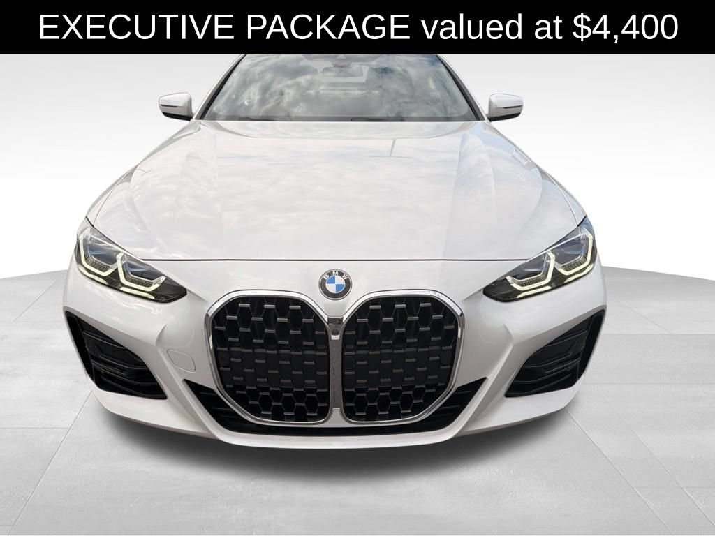 Used 2021 BMW 430i Convertible w/ Executive Package RWD image 2