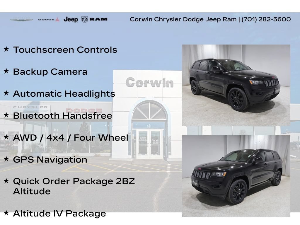 Used 2018 Jeep Grand Cherokee Altitude AWD/4WD image 8