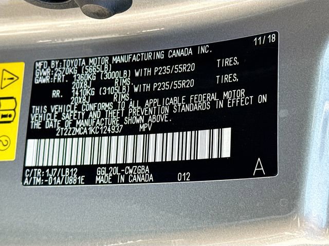 Used 2019 Lexus RX 350 FWD w/ Navigation Package image 42