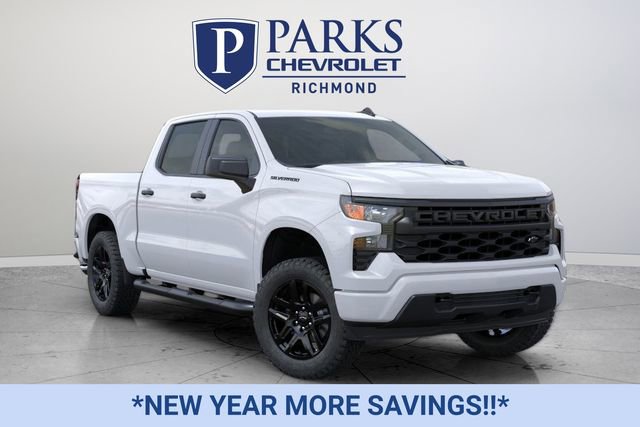 New 2026 Chevrolet Silverado 1500 Custom w/ Turbomax Blackout Package image 1