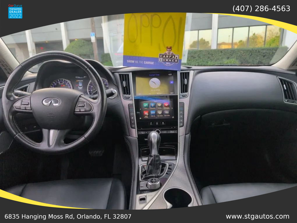 Used 2017 INFINITI Q50 3.0t Premium image 16