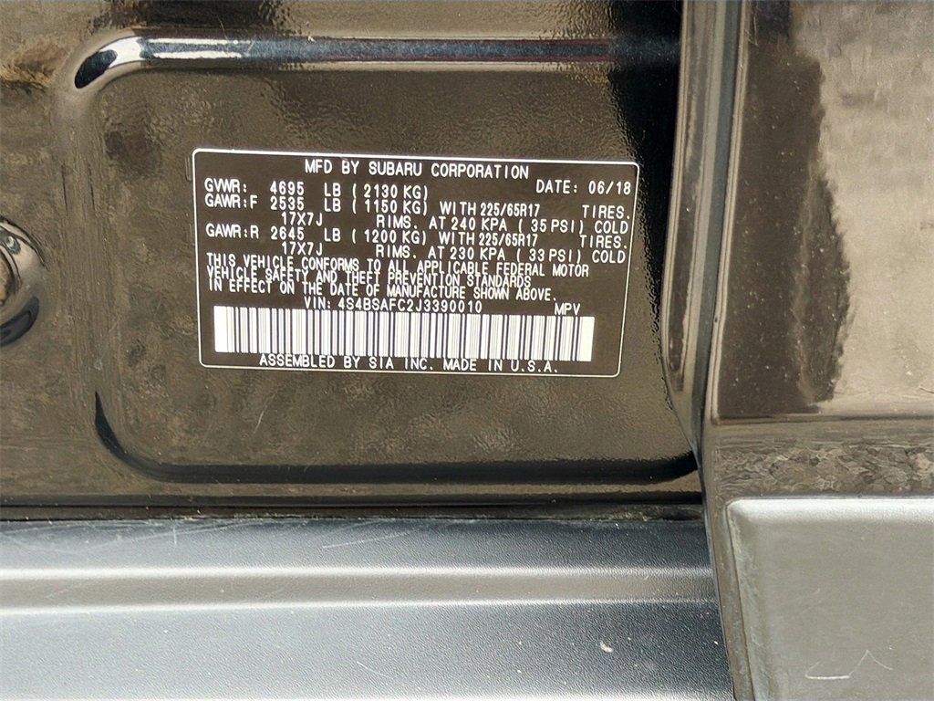 Used 2018 Subaru Outback 2.5i Premium image 32