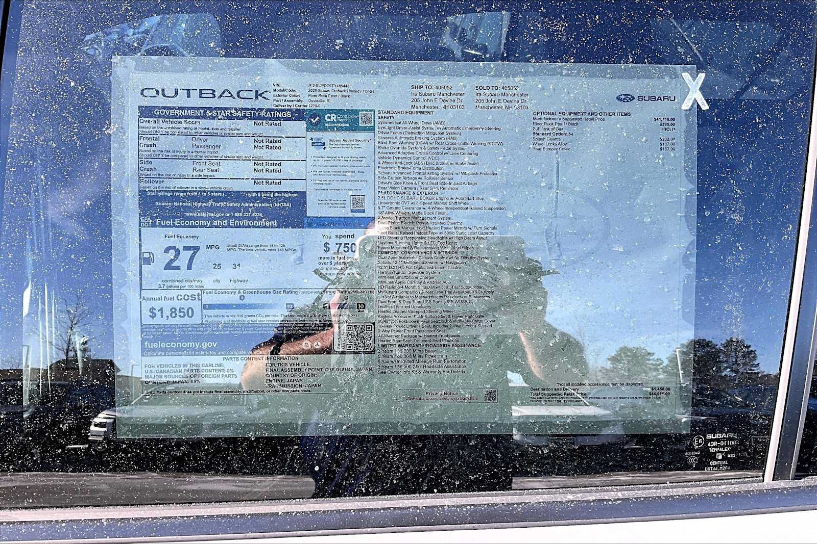 New 2026 Subaru Outback Limited AWD/4WD image 19