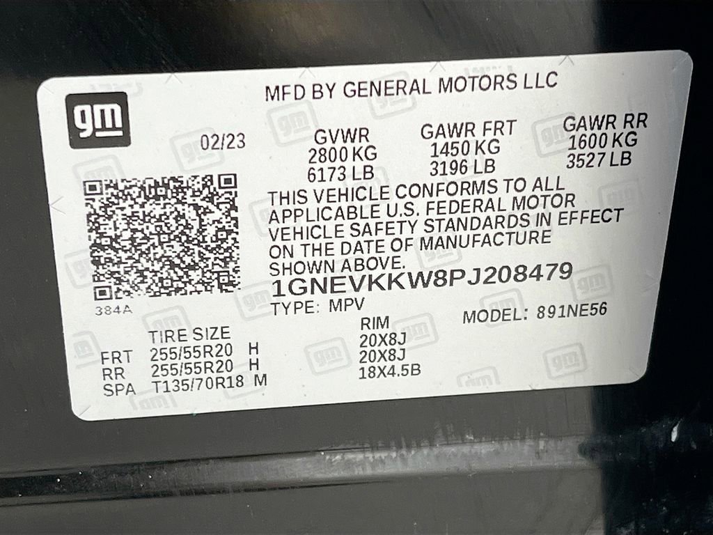 Used 2023 Chevrolet Traverse Premier w/ LPO, Floor Liner Package image 35