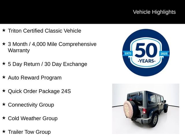 Used 2017 Jeep Wrangler Unlimited Sport w/ Quick Order Package 24S image 5