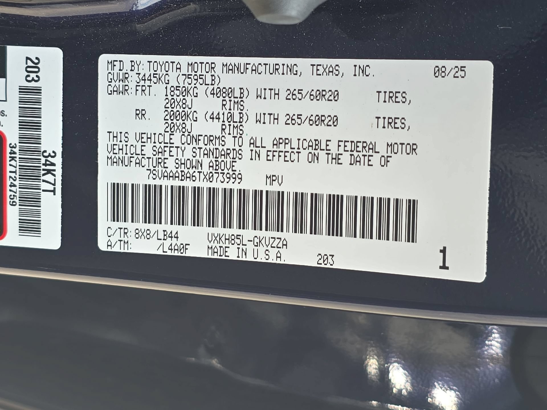 Used 2026 Toyota Sequoia 1794 Edition AWD/4WD image 34