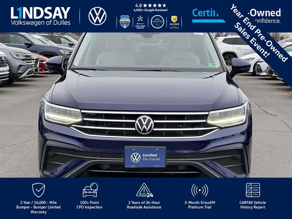 Certified 2022 Volkswagen Tiguan SE image 3