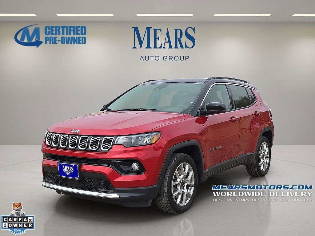 Used 2025 Jeep Compass Limited AWD/4WD image 1