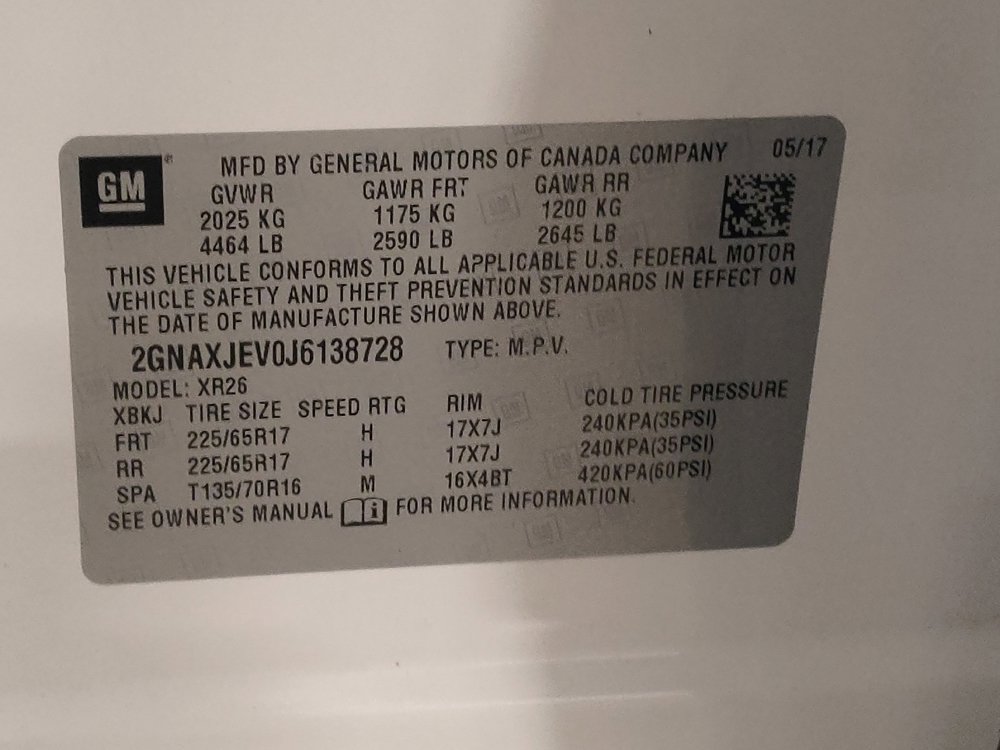 Used 2018 Chevrolet Equinox LT image 33