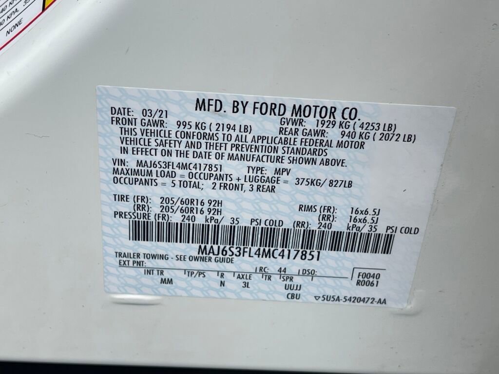 Used 2021 Ford EcoSport S image 26