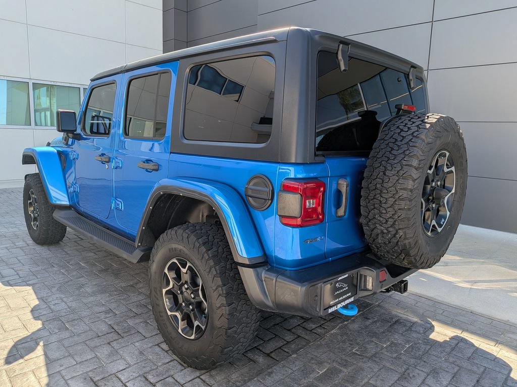 Used 2021 Jeep Wrangler Unlimited Rubicon 4xe w/ Cold Weather Group AWD/4WD image 4