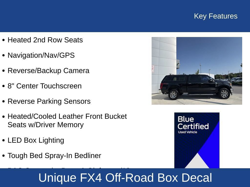 Used 2021 Ford F250 Lariat w/ Lariat Ultimate Package AWD/4WD image 32