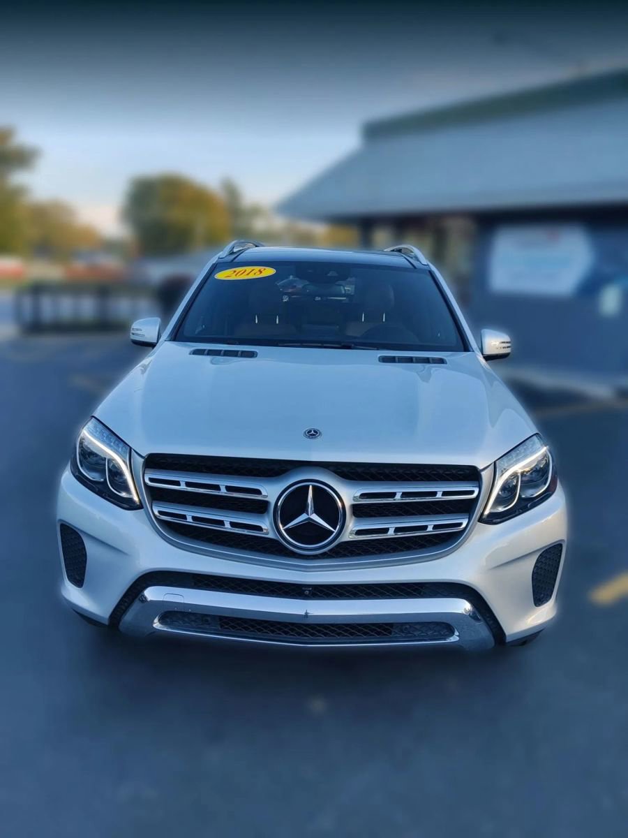Used 2018 Mercedes-Benz GLS 450 GLS 450 4MATIC Sport Utility 4 w/ Premium Package image 3