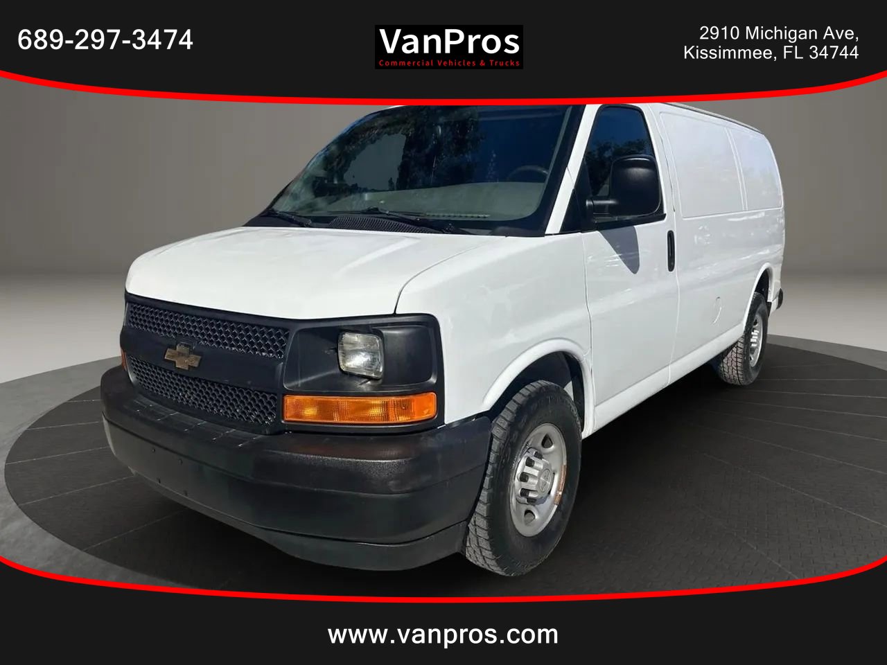 Used 2017 Chevrolet Express 2500 RWD image 1
