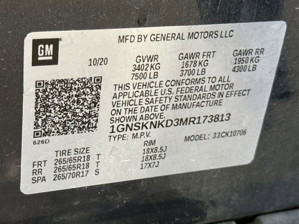 Used 2021 Chevrolet Tahoe LT image 18