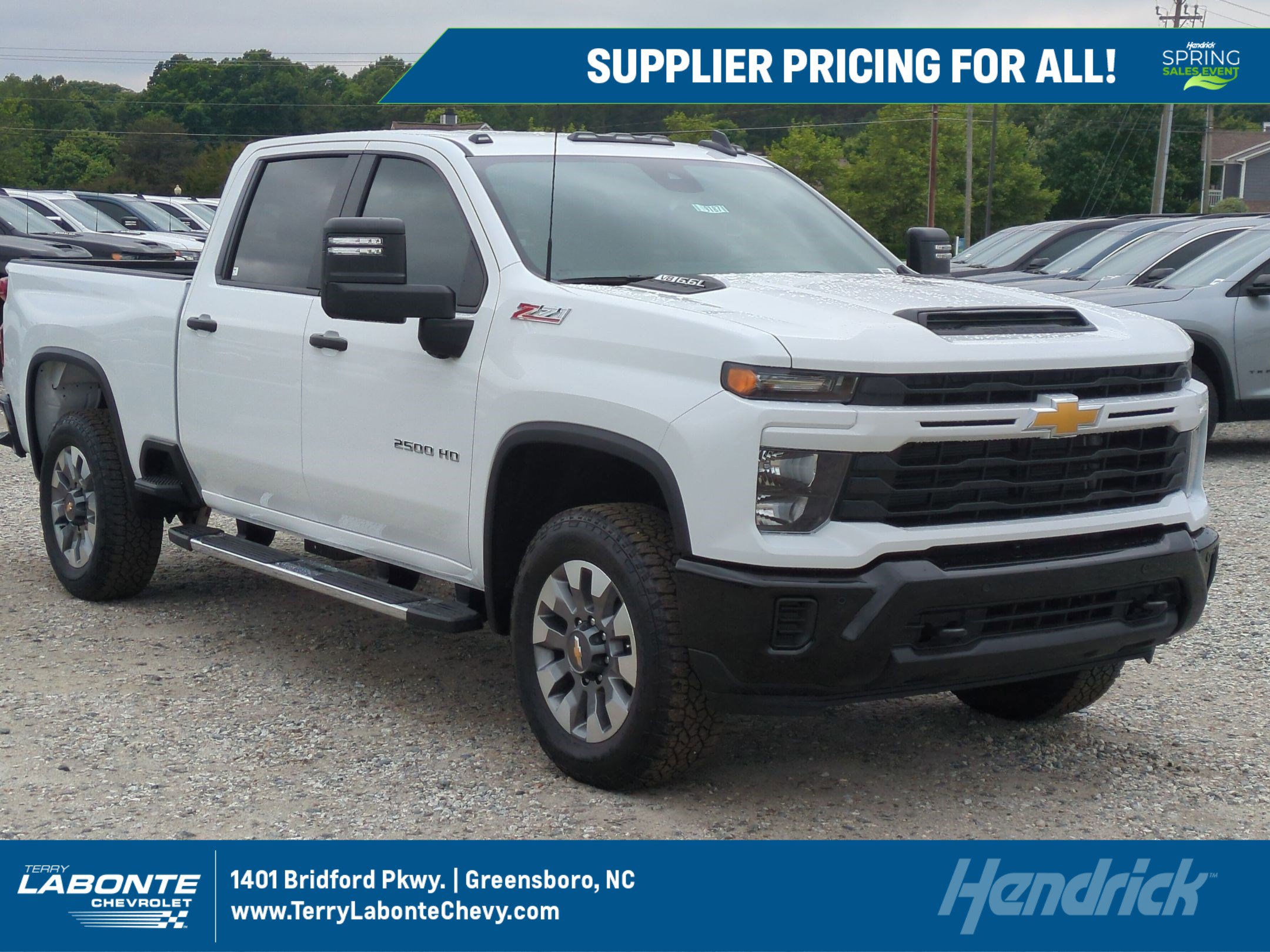 New 2026 Chevrolet Silverado 2500 Custom w/ Custom Value Package