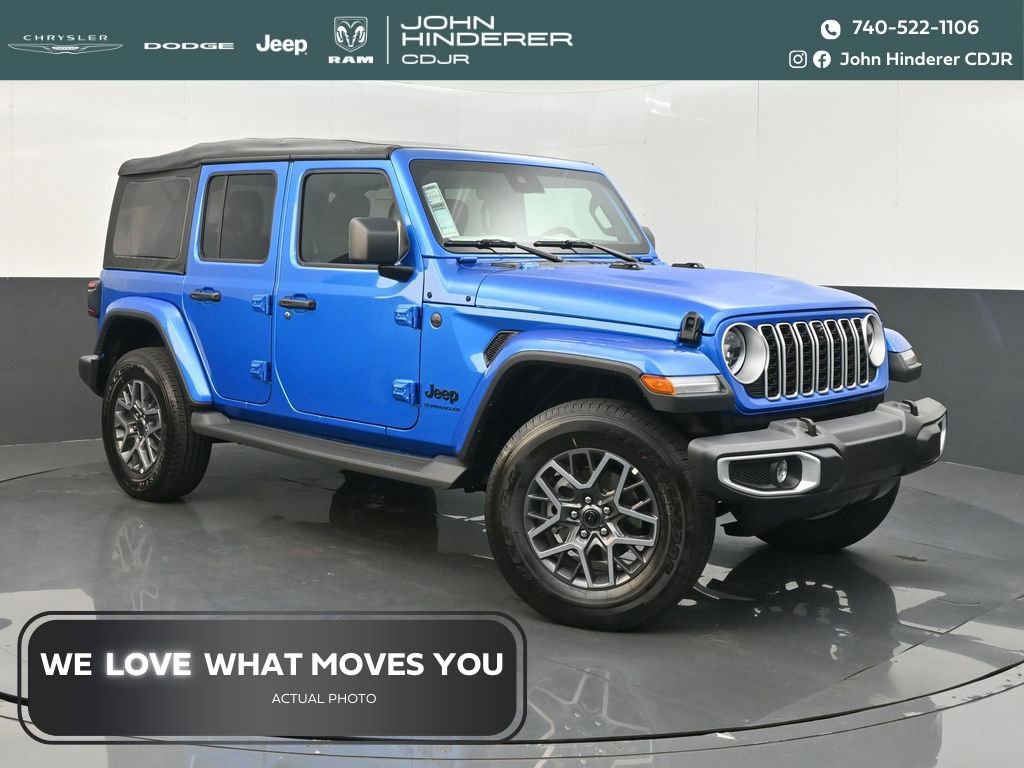 New 2025 Jeep Wrangler Sahara