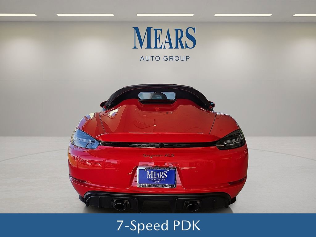 Used 2025 Porsche 718 Boxster Spyder RS image 4
