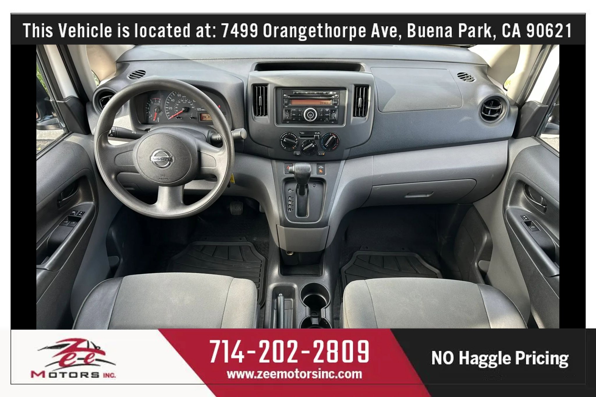 Used 2017 Nissan NV200 S w/ Back Door Glass Package image 17