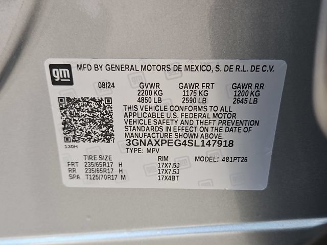 Used 2025 Chevrolet Equinox LT w/ Safety and Technology Package AWD/4WD image 30