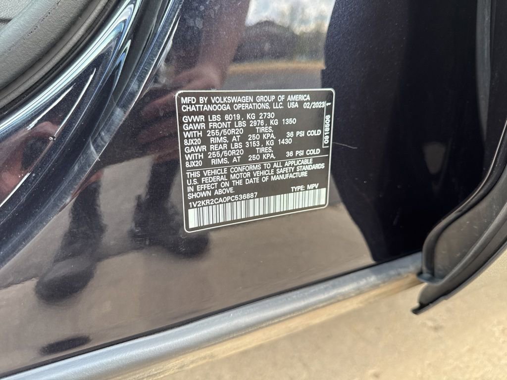 Certified 2023 Volkswagen Atlas SE w/ Panoramic Sunroof Package AWD/4WD image 31