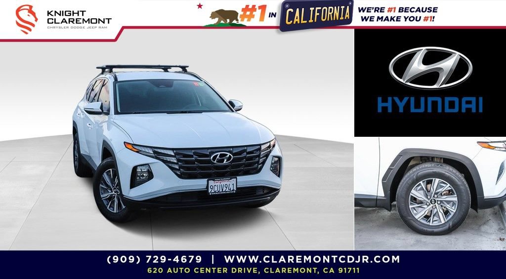 Used 2022 Hyundai Tucson Blue AWD/4WD image 1