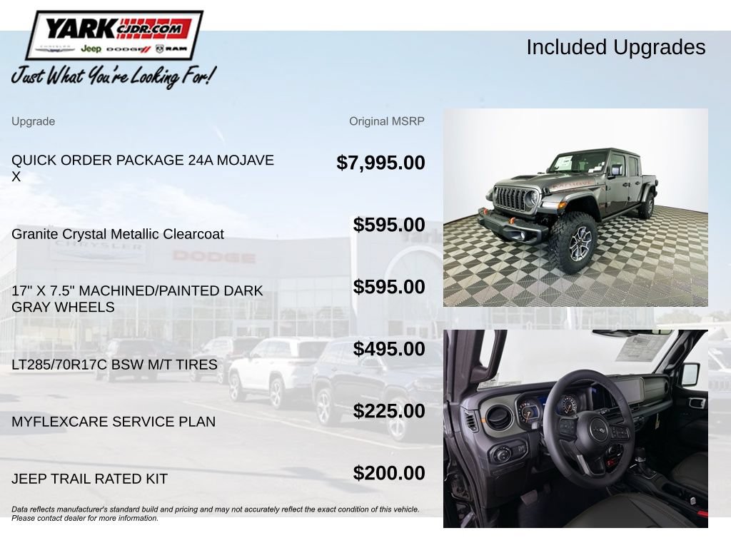 New 2026 Jeep Gladiator Mojave AWD/4WD video 3