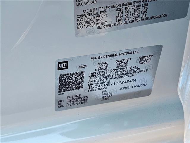 New 2026 Chevrolet Silverado 2500 LTZ image 18