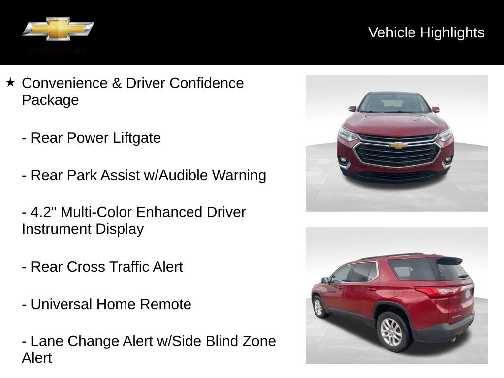 Used 2019 Chevrolet Traverse LT FWD image 20