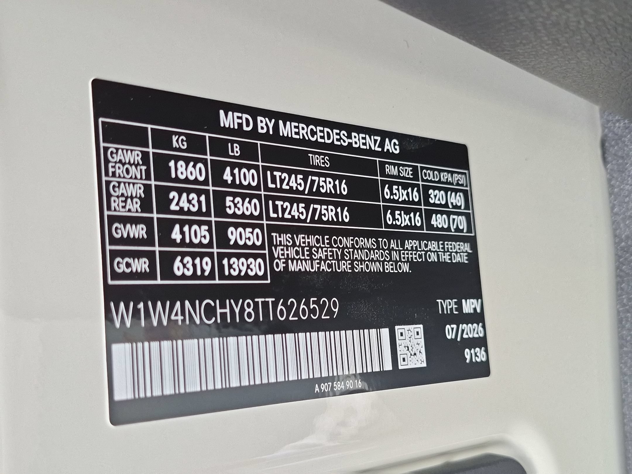 New 2026 Mercedes-Benz Sprinter 2500 image 34
