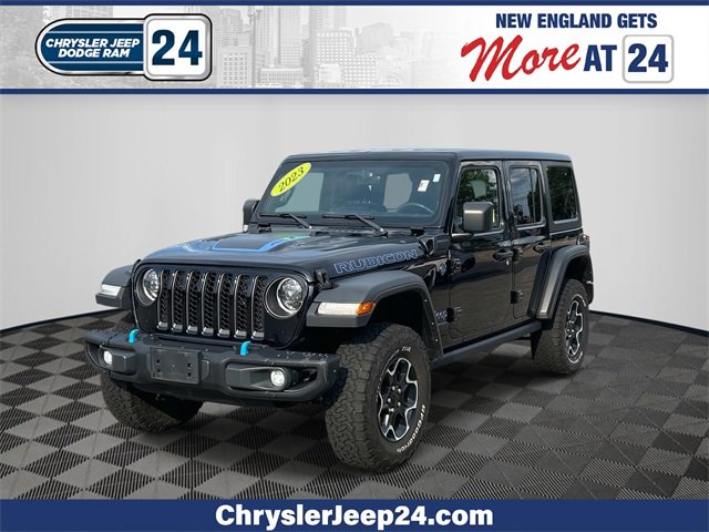 Certified 2023 Jeep Wrangler Unlimited Rubicon 4xe w/ Steel Bumper Group